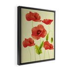 Red Poppies 3 Framed Canvas Print Gallery Image 2