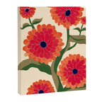 Red Zinnias Canvas Print Gallery Image 6