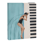 Relaxation by the Pool Canvas Print Gallery Image 6
