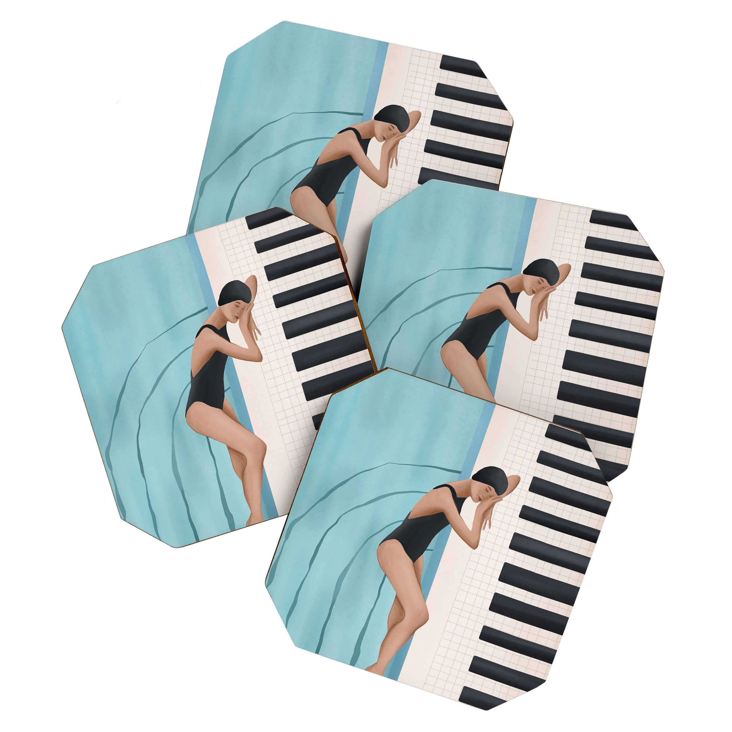 Relaxation by the Pool Coaster Gallery Image 1