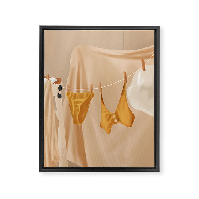 Room Wire Framed Canvas Print Gallery Image 1