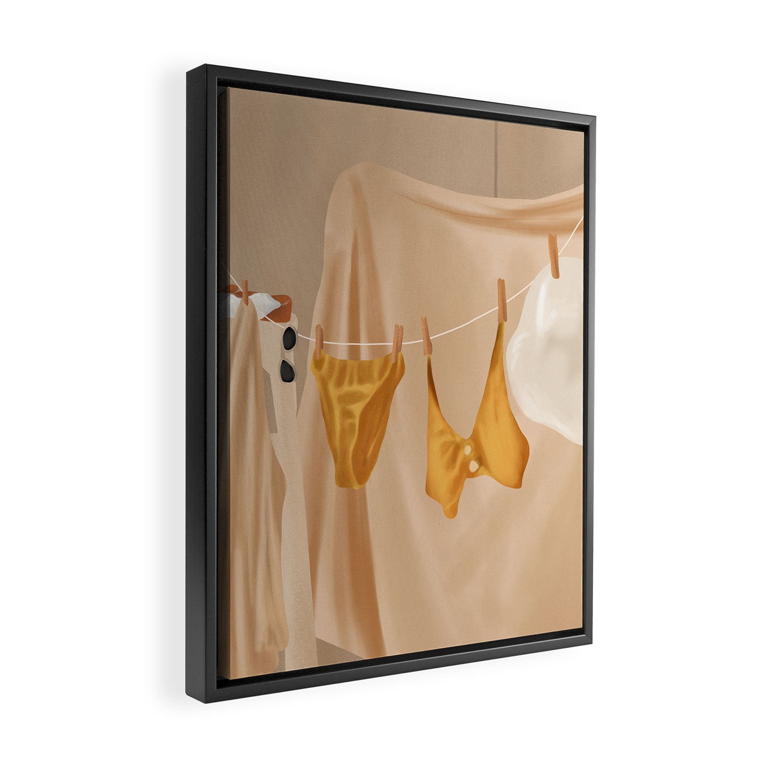 Room Wire Framed Canvas Print Gallery Image 2