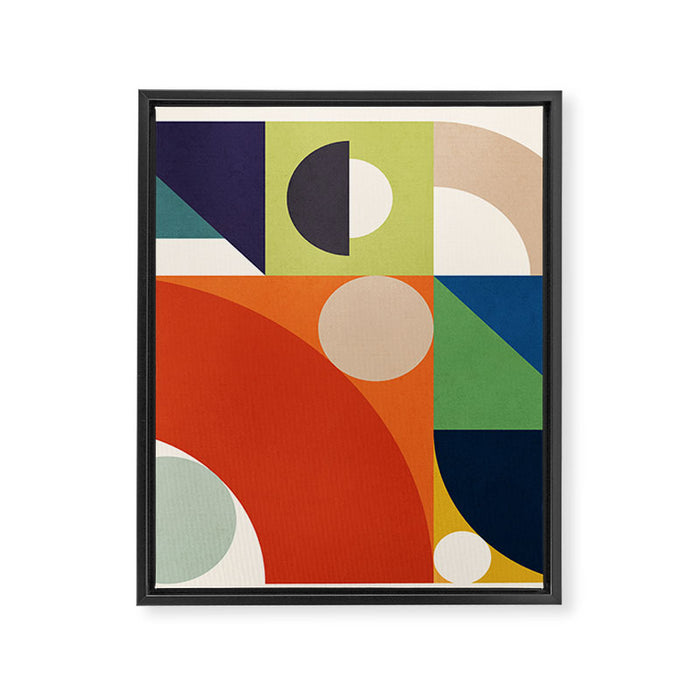 Roud Flow No 1 Framed Canvas Print Gallery Image 1