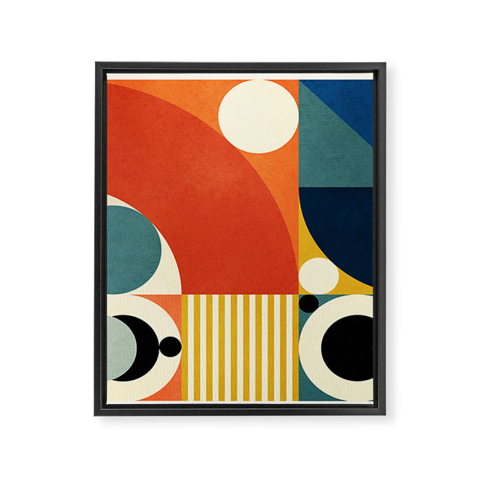 Roud Flow No 3 Framed Canvas Print Gallery Image 1