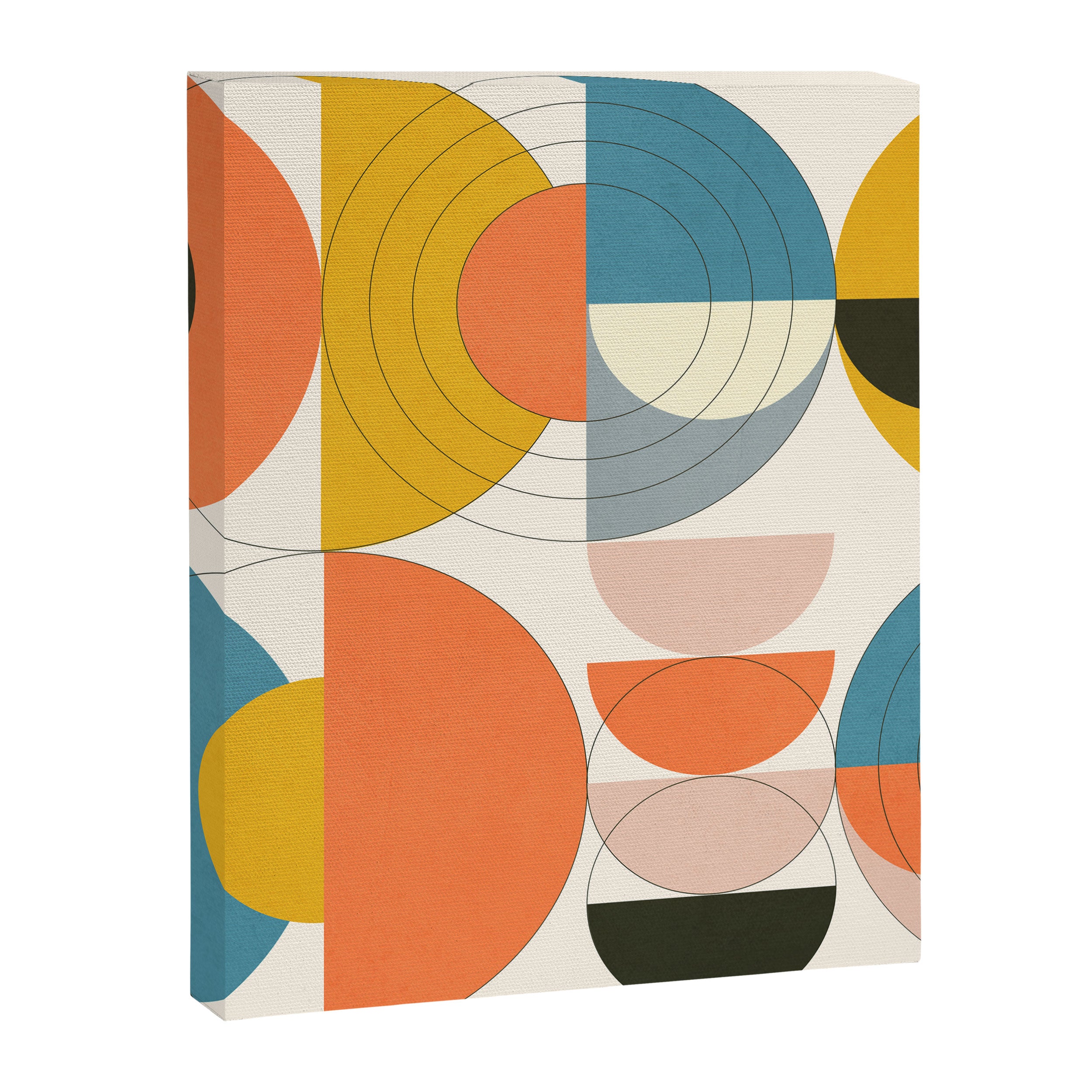 Roud Flow No. 7 Canvas Print Gallery Image 8