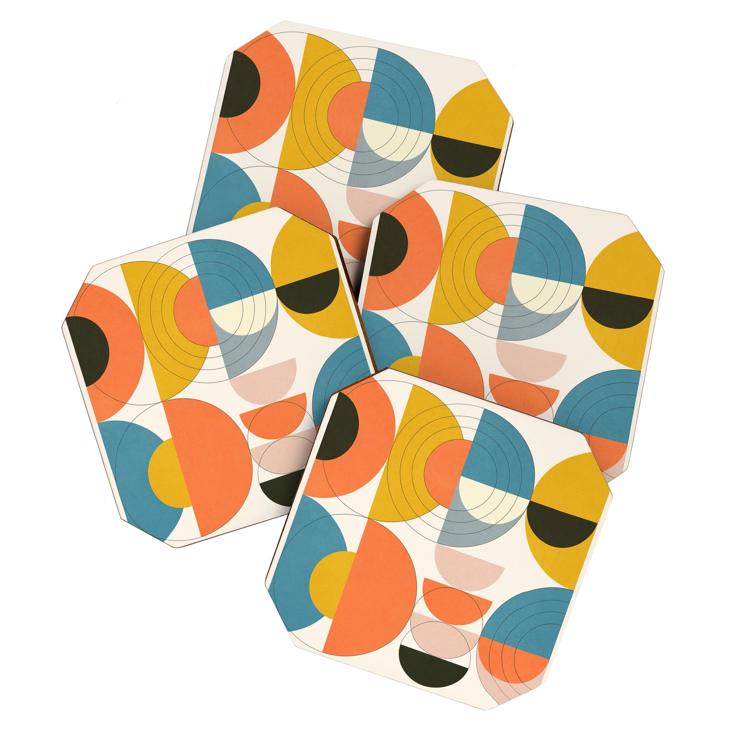 Roud Flow No. 7 Coaster Gallery Image 1