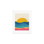 Sea Sunrise Art Print Gallery Image 1
