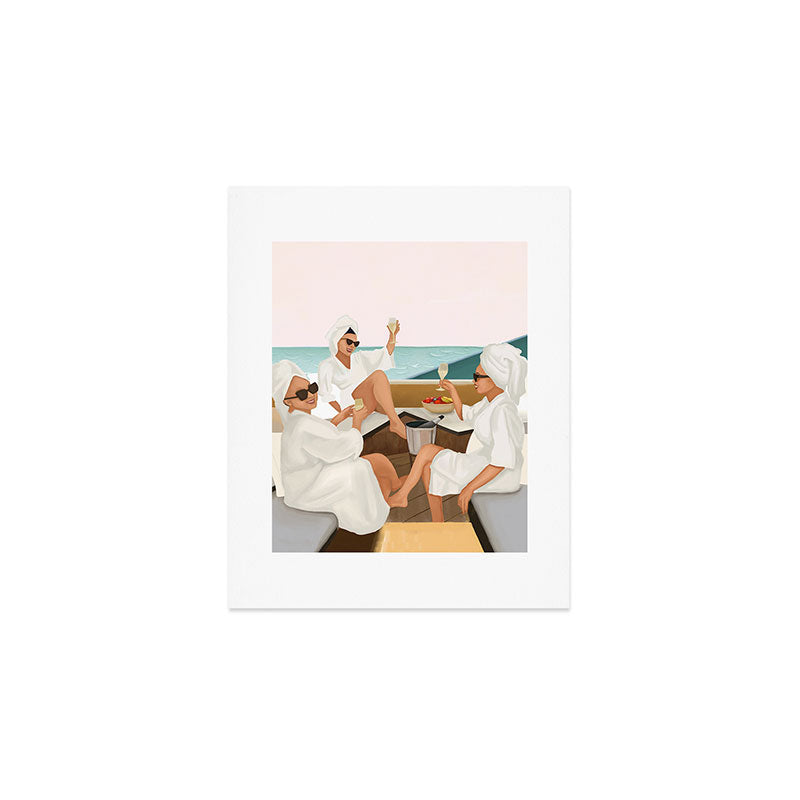 Seaside Indulgence Art Print Gallery Image 1