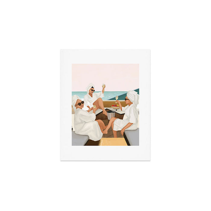 Seaside Indulgence Art Print Gallery Image 1