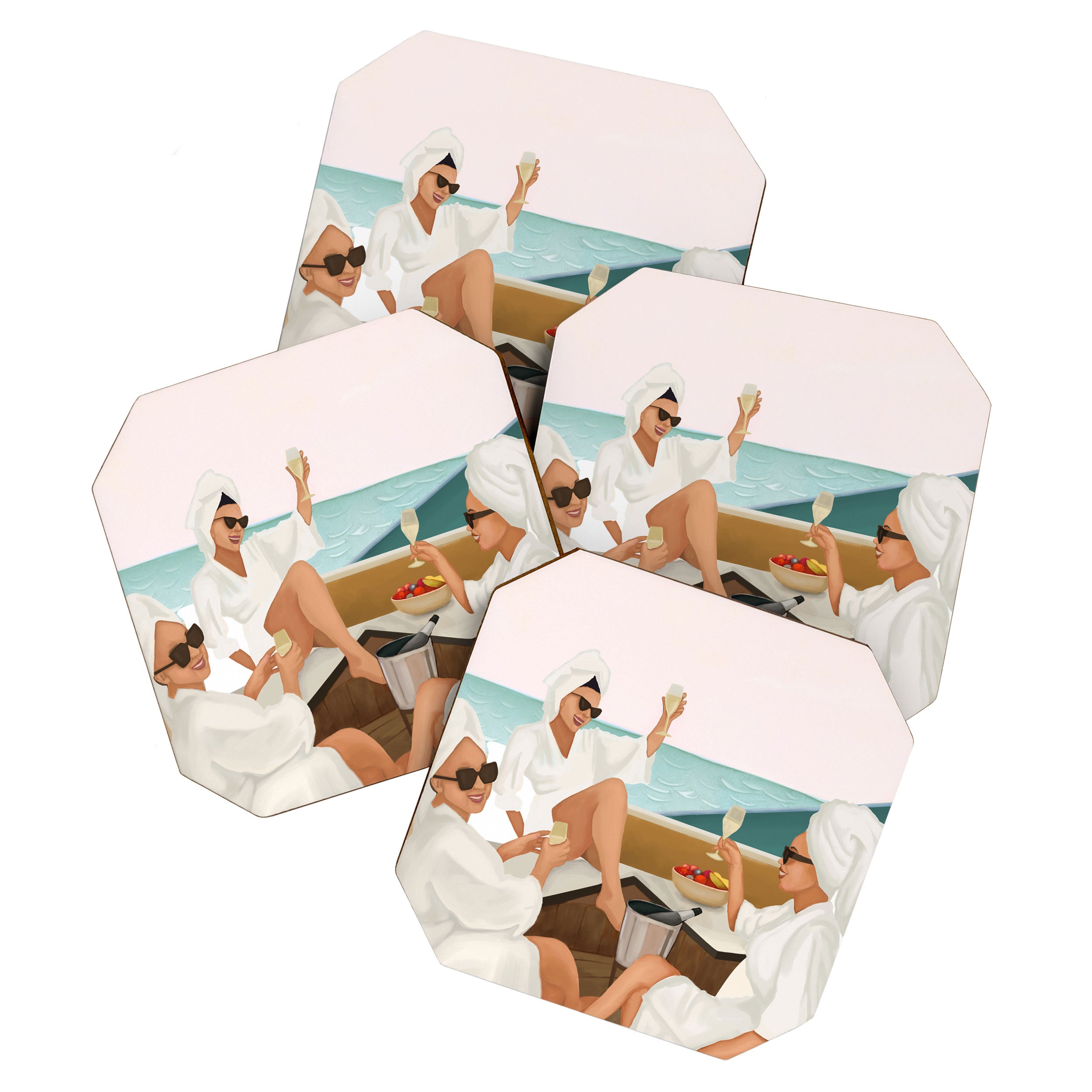 Seaside Indulgence Coaster Gallery Image 1
