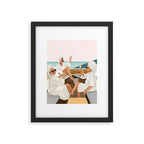 Seaside Indulgence Framed Art Print Gallery Image 5