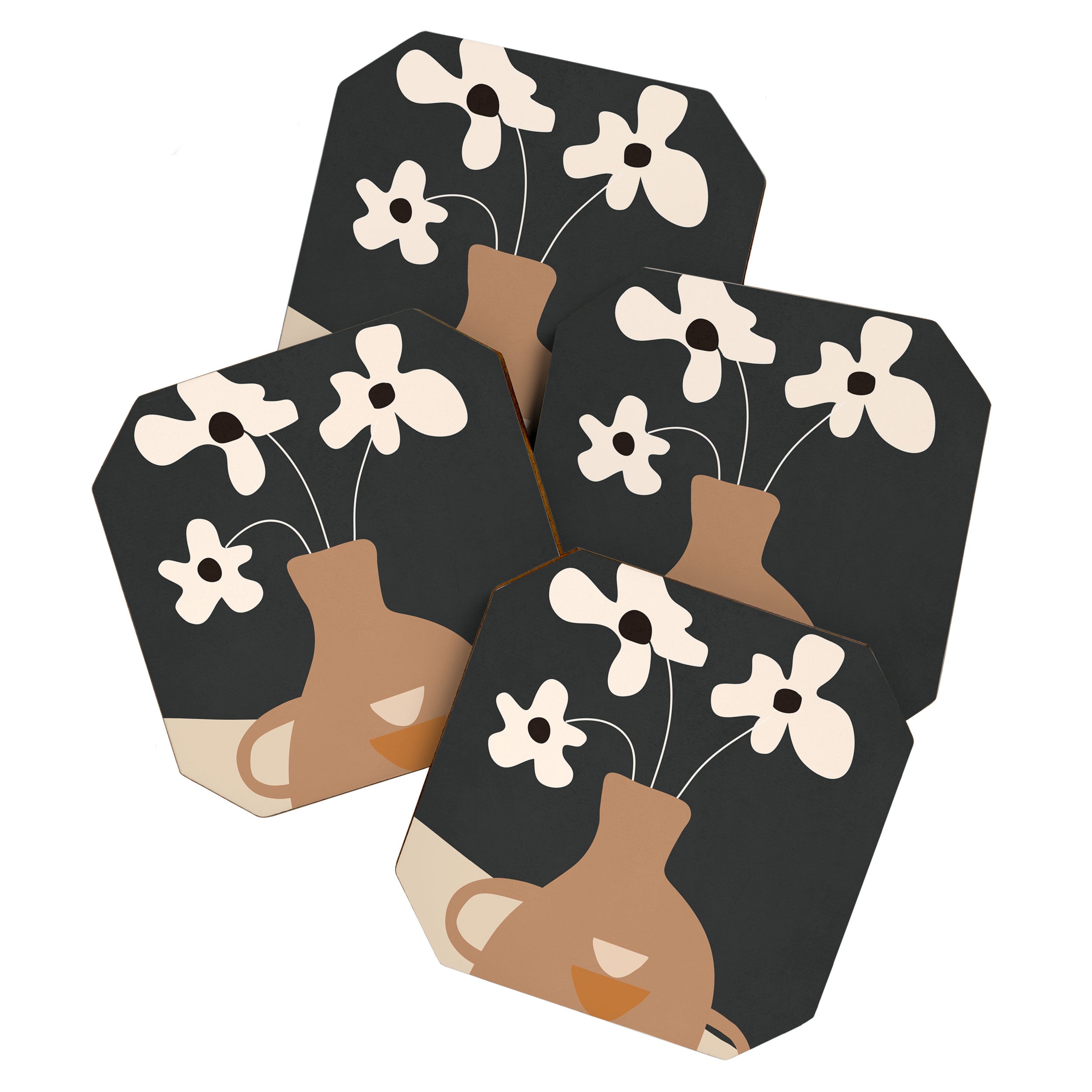 Serene Blooms 1 Coaster Gallery Image 1