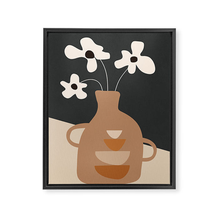 Serene Blooms 1 Framed Canvas Print Gallery Image 1