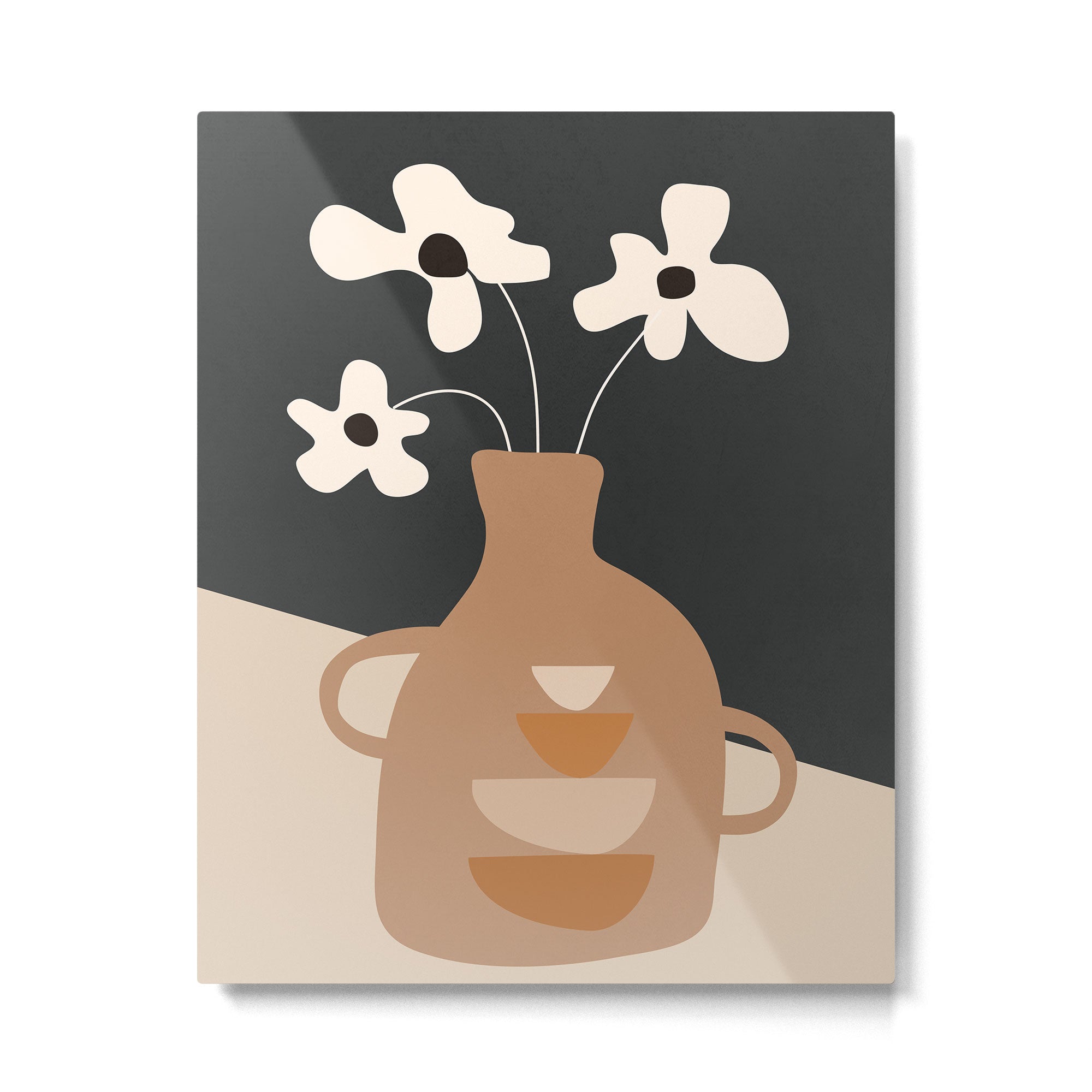 Serene Blooms 1 Metal Print Gallery Image 4
