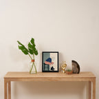 Serene Blue Framed Canvas Print Gallery Image 4