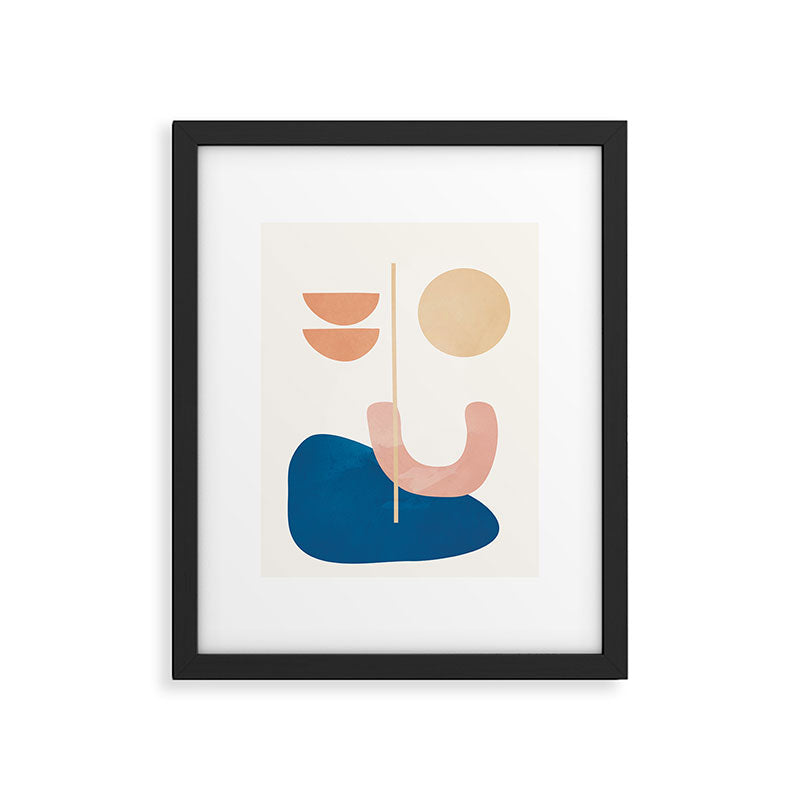 Set Line Flow 03 Framed Art Print Gallery Image 6