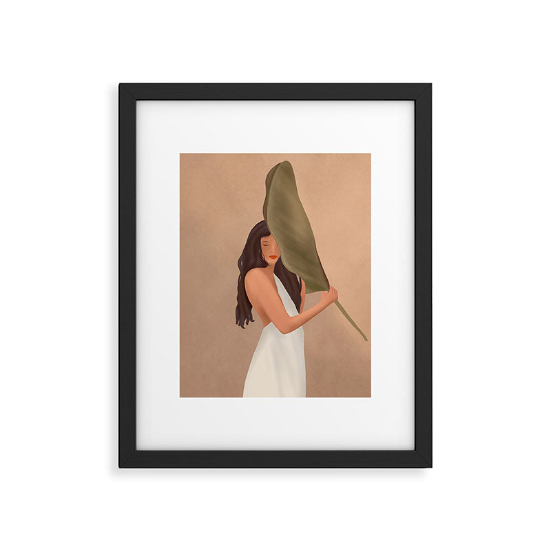 Shade of a Leaf Framed Art Print Gallery Image 5