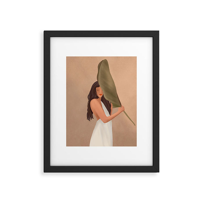 Shade of a Leaf Framed Art Print Gallery Image 1