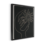 Shadow 1 Framed Canvas Print Gallery Image 2