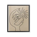 Shadow 2 Framed Canvas Print Gallery Image 6