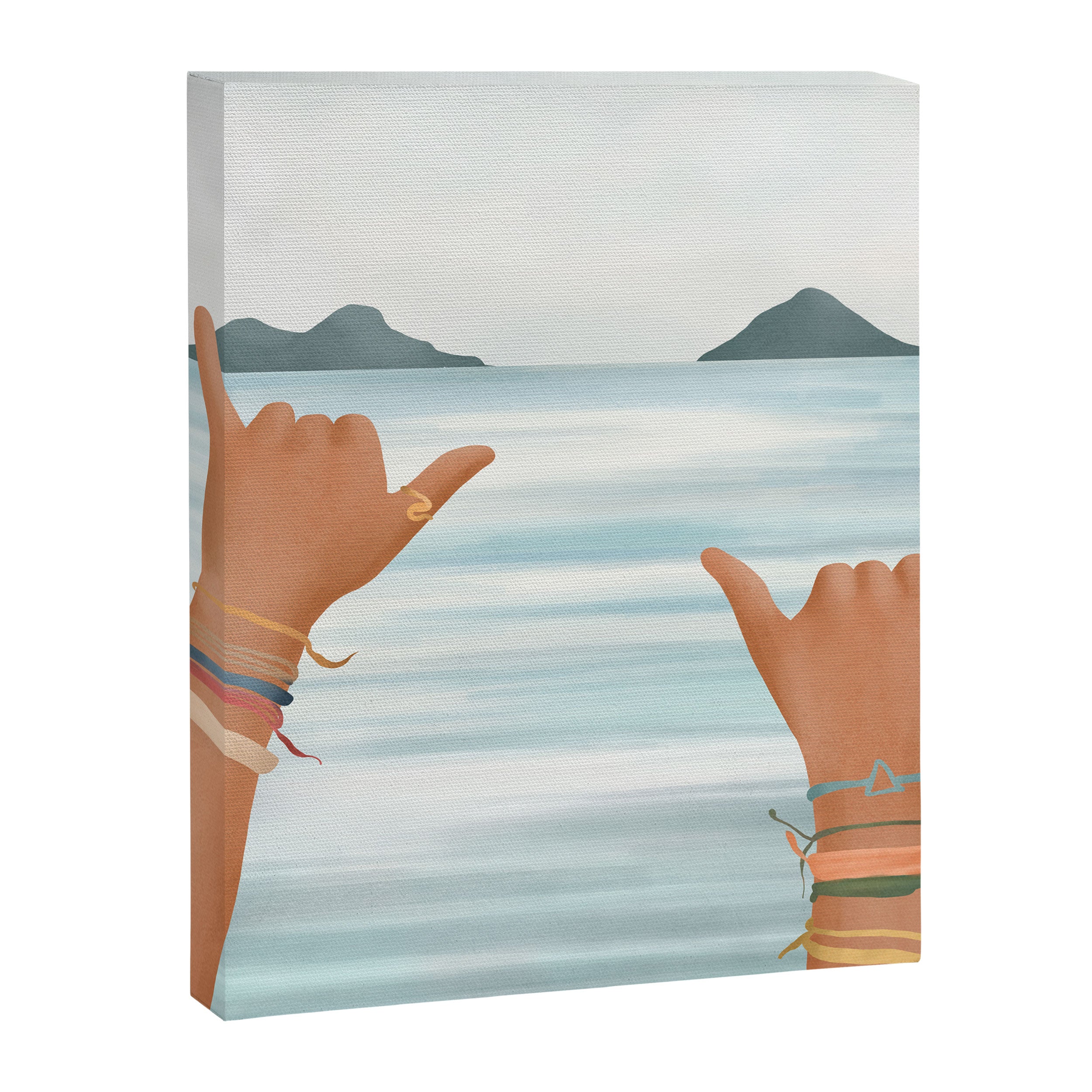 Shaka Sign Canvas Print Gallery Image 8