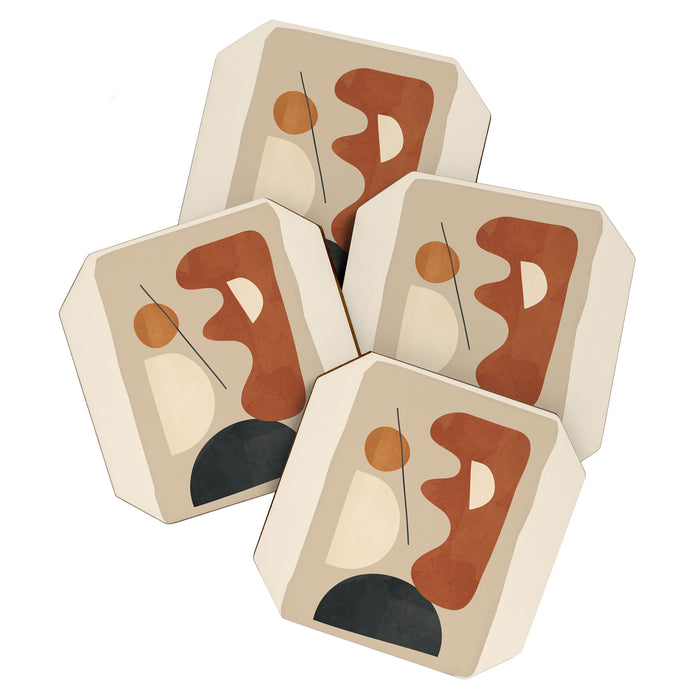 Shape Curve 12 Coaster Gallery Image 1