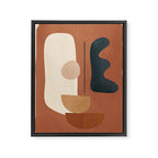 Shape Curve 30 Framed Canvas Print Gallery Image 8