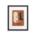 Shape Curve 30 Framed Art Print Gallery Image 6