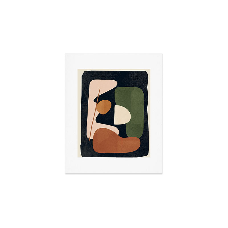 Shape Curve 4 Art Print Gallery Image 1