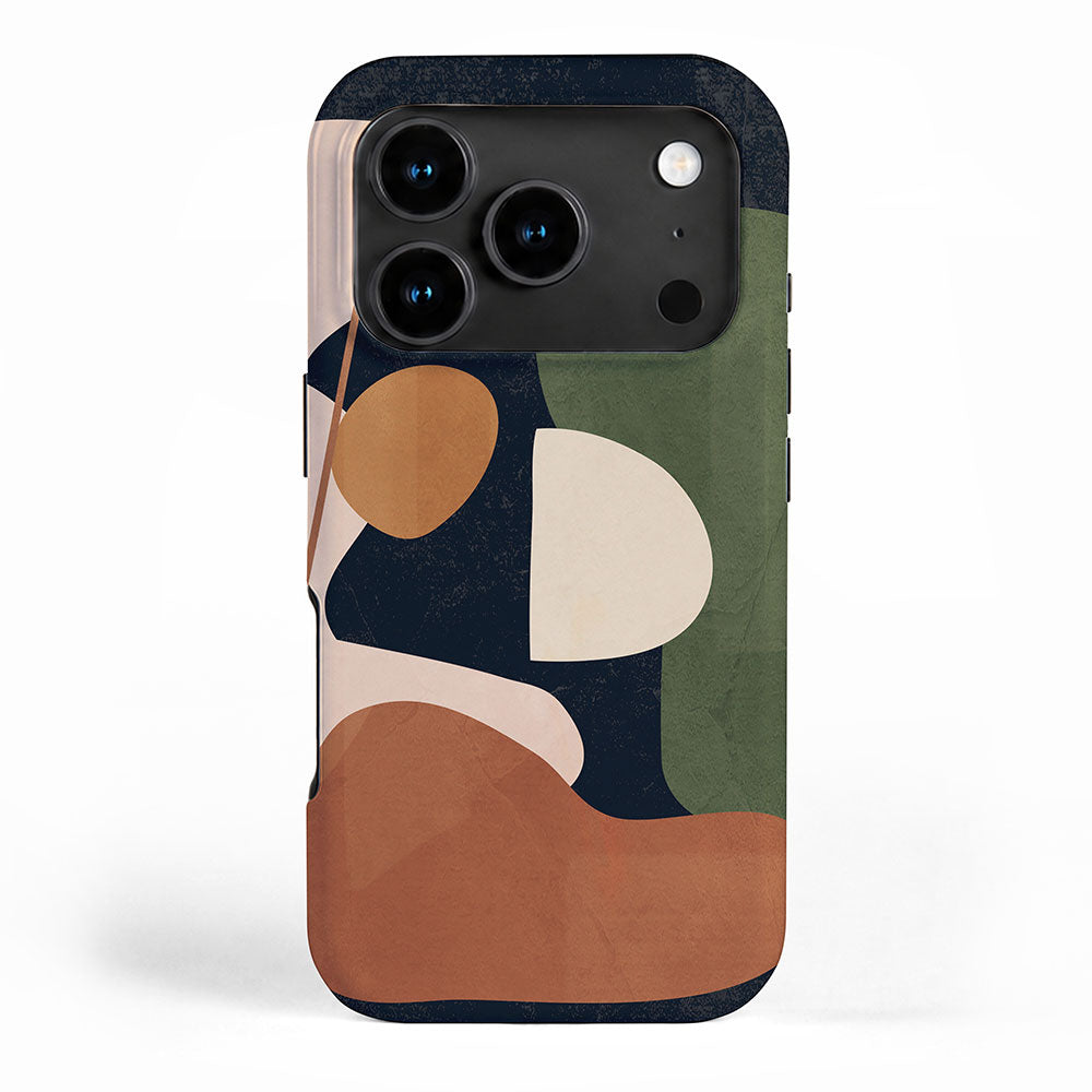 Shape Curve 4 iPhone Case Gallery Image 1