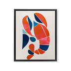 Shell Geometry Framed Canvas Print Gallery Image 6