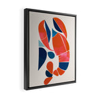 Shell Geometry Framed Canvas Print Gallery Image 2