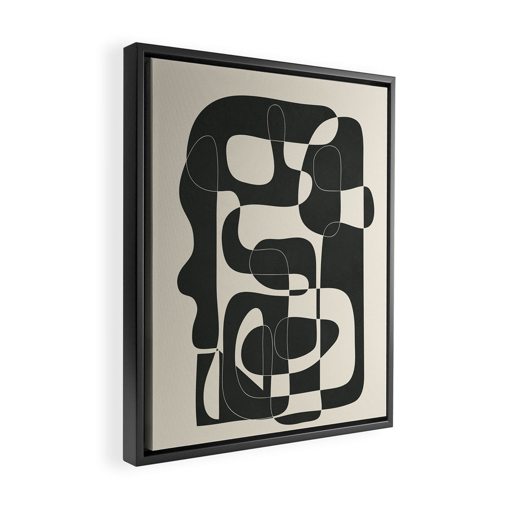 Shifting Boundaries 2 Framed Canvas Print Gallery Image 2