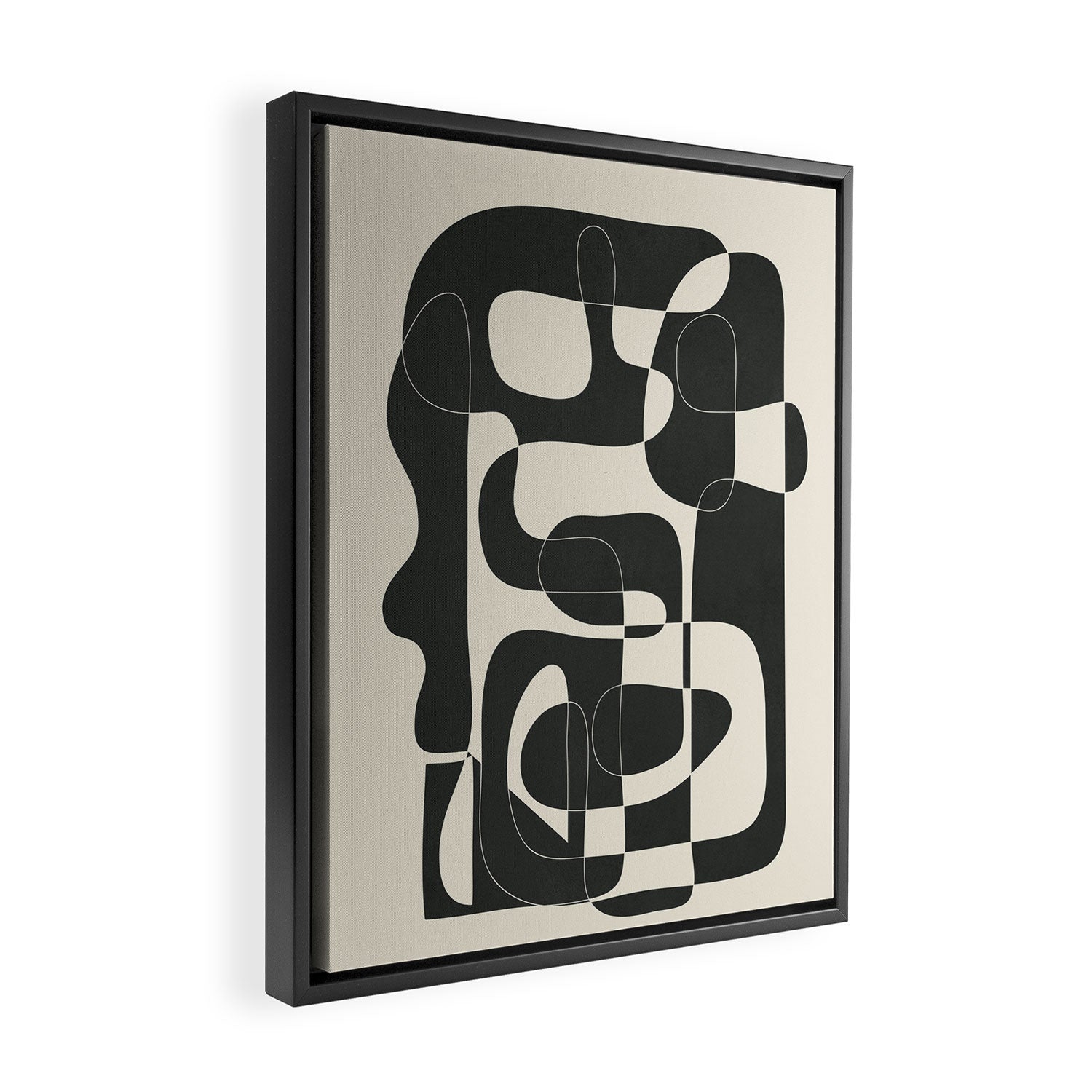 Shifting Boundaries 2 Framed Canvas Print Gallery Image 2