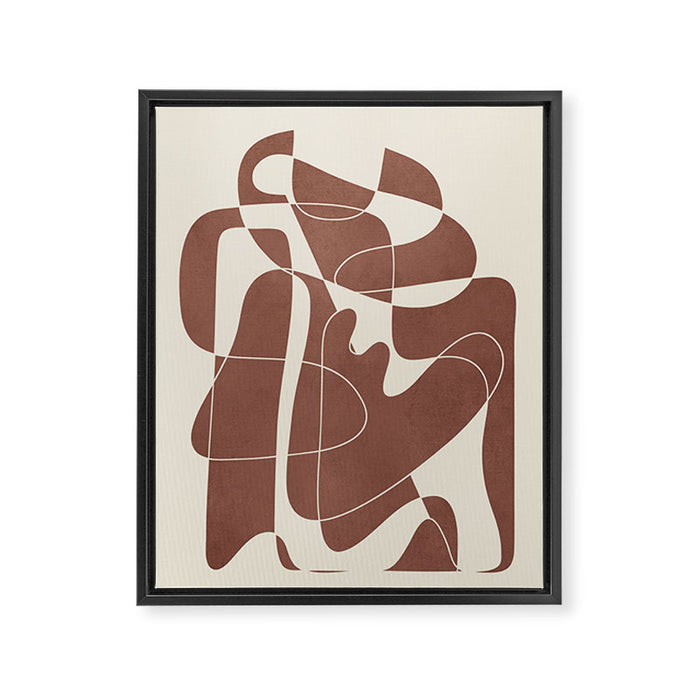 Shifting Boundaries 6 Framed Canvas Print Gallery Image 1