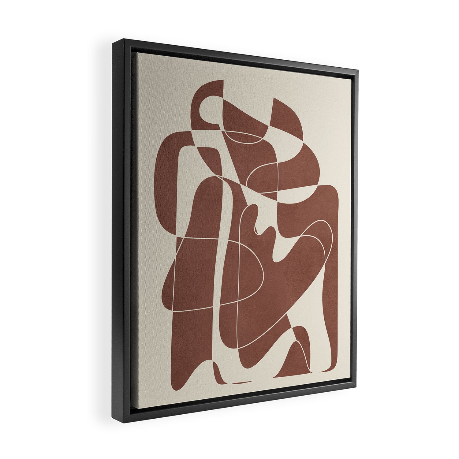 Shifting Boundaries 6 Framed Canvas Print Gallery Image 2