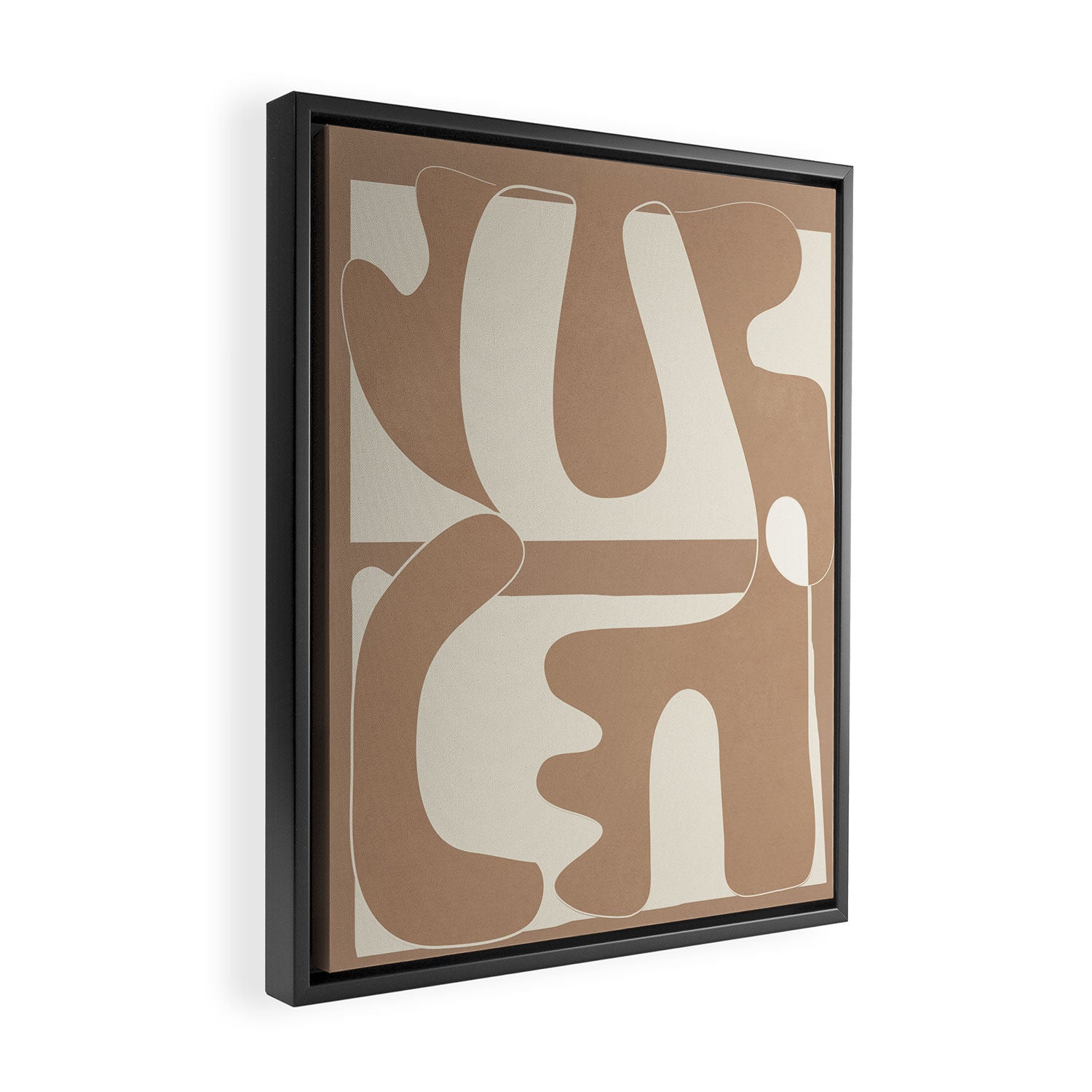 Shifting Silhouettes 2 Framed Canvas Print Gallery Image 2