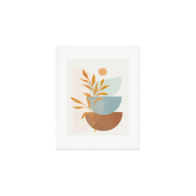Soft Abstract Shapes 02 Art Print Gallery Image 1