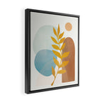 Soft Abstract Shapes 04 Framed Canvas Print Gallery Image 2