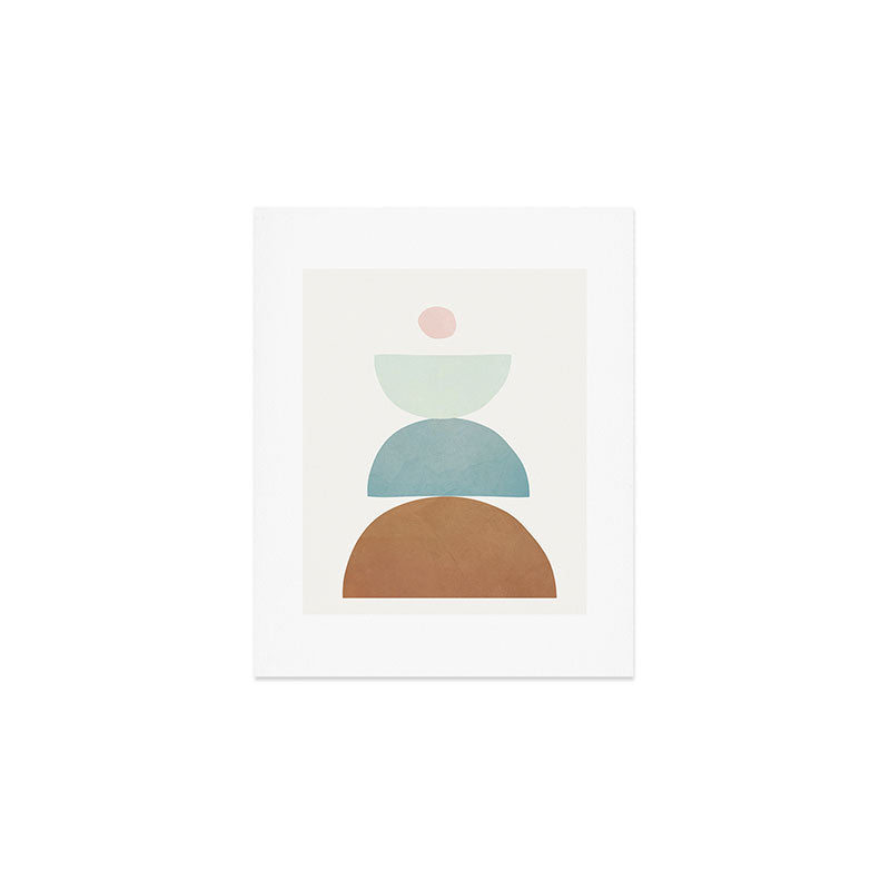 Soft Abstract Shapes 06 Art Print Gallery Image 1