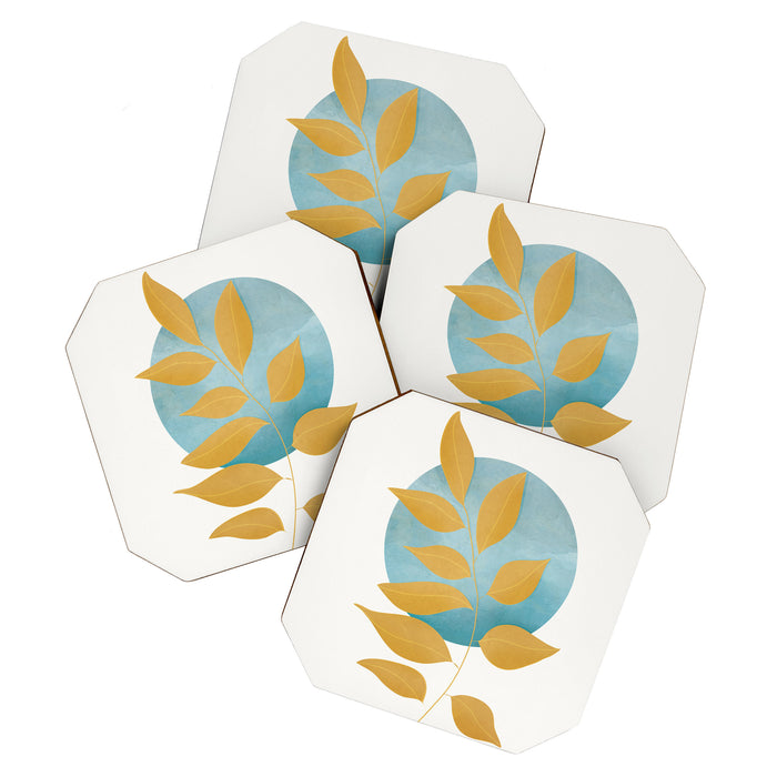 Soft Abstract Shapes 07 Coaster Gallery Image 1