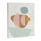 Soft Abstract Shapes 13 Canvas Print Gallery Image 8