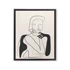 Soft Feeling 3 Framed Canvas Print Gallery Image 6