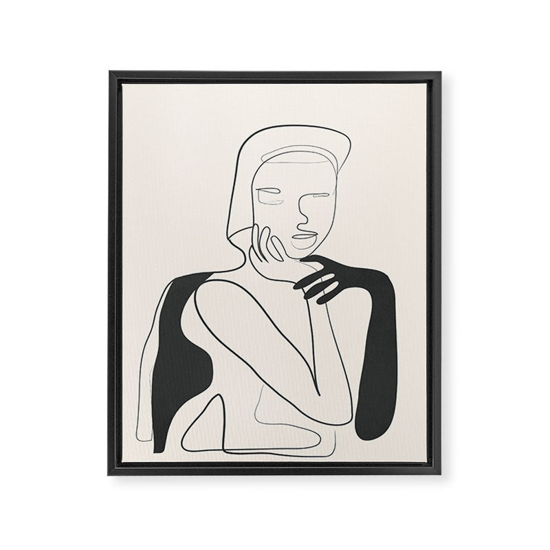 Soft Feeling 3 Framed Canvas Print Gallery Image 6