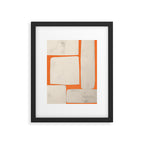 Soft Shapes in Balance III Framed Art Print Gallery Image 5