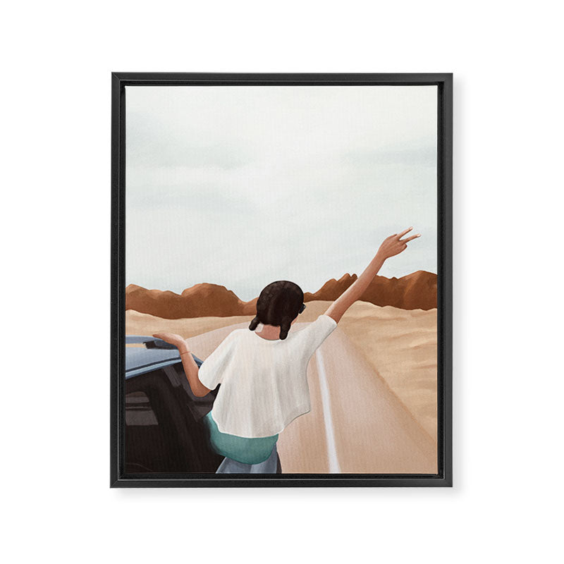 Spring Break Trip Framed Canvas Print Gallery Image 6