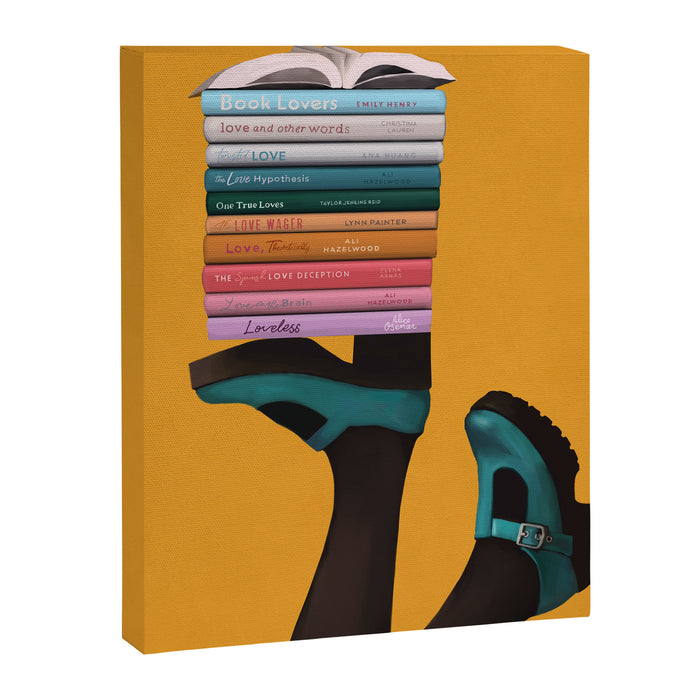 Stacked on Love Canvas Print Gallery Image 1