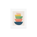 Stacked Pots Art Print Gallery Image 1