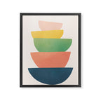 Stacked Pots Framed Canvas Print Gallery Image 6