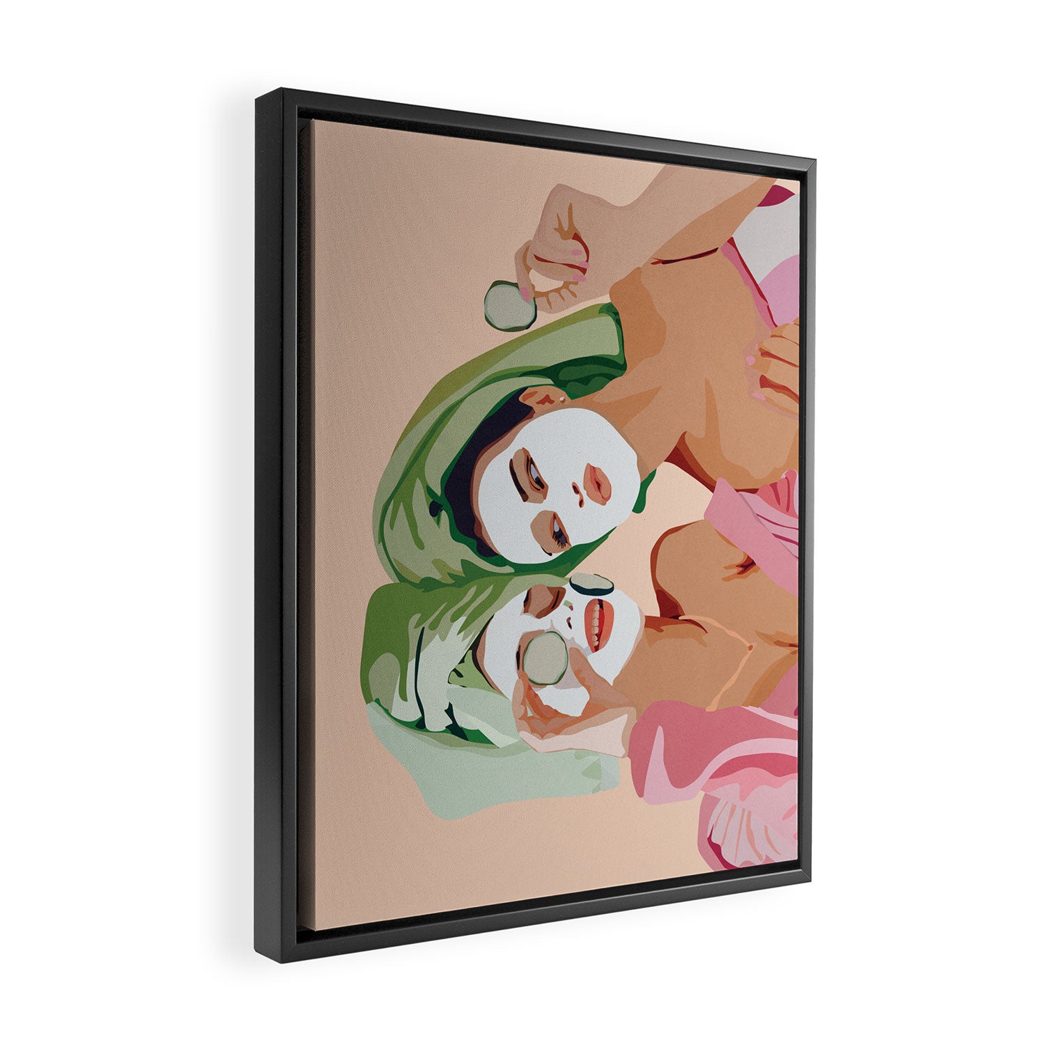 Starting the day off right 1 Framed Canvas Print Gallery Image 2